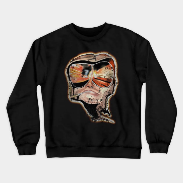 Loathing Faded Crewneck Sweatshirt by aldomarano